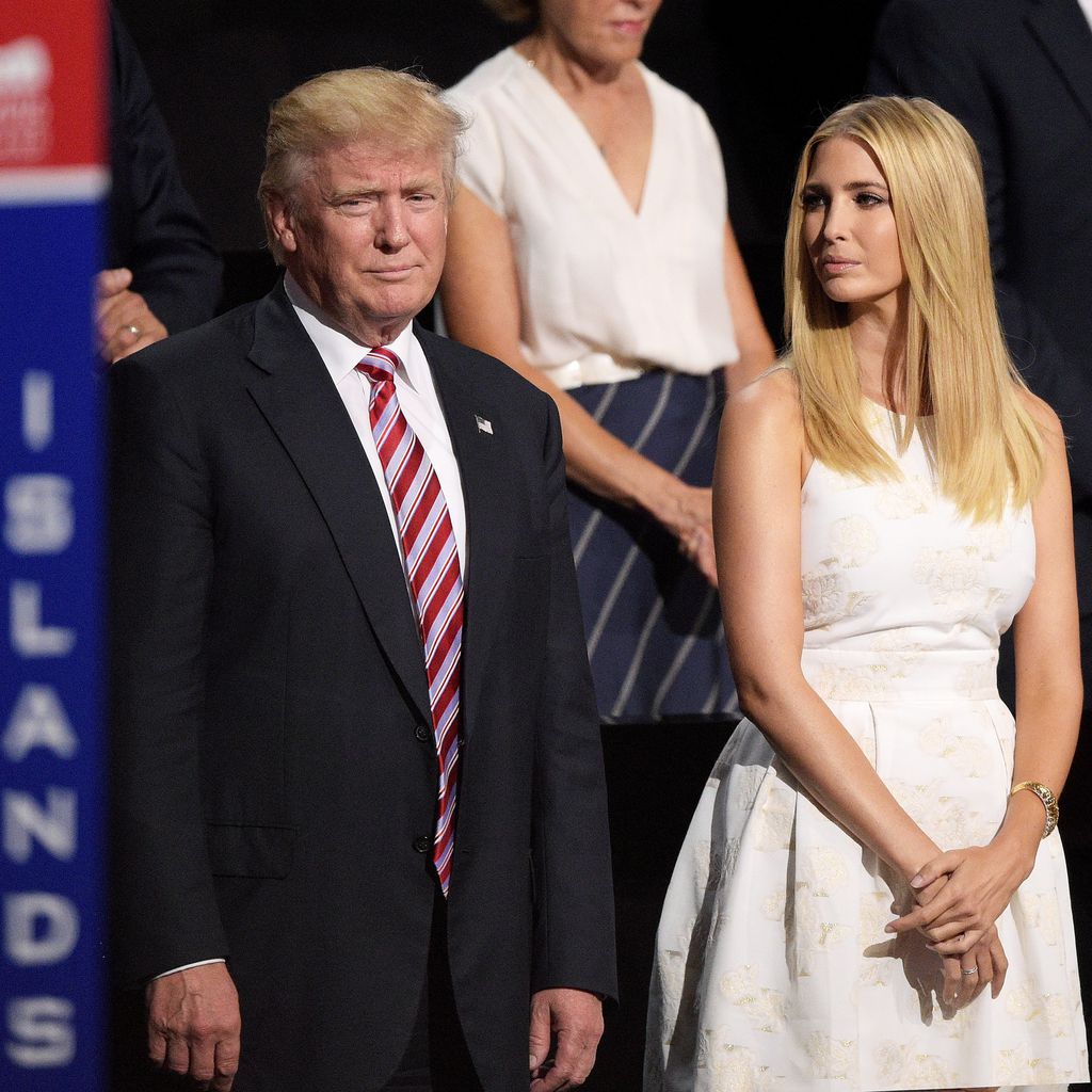 Donald Trump, Ivanka Trump und Tiffany Trump