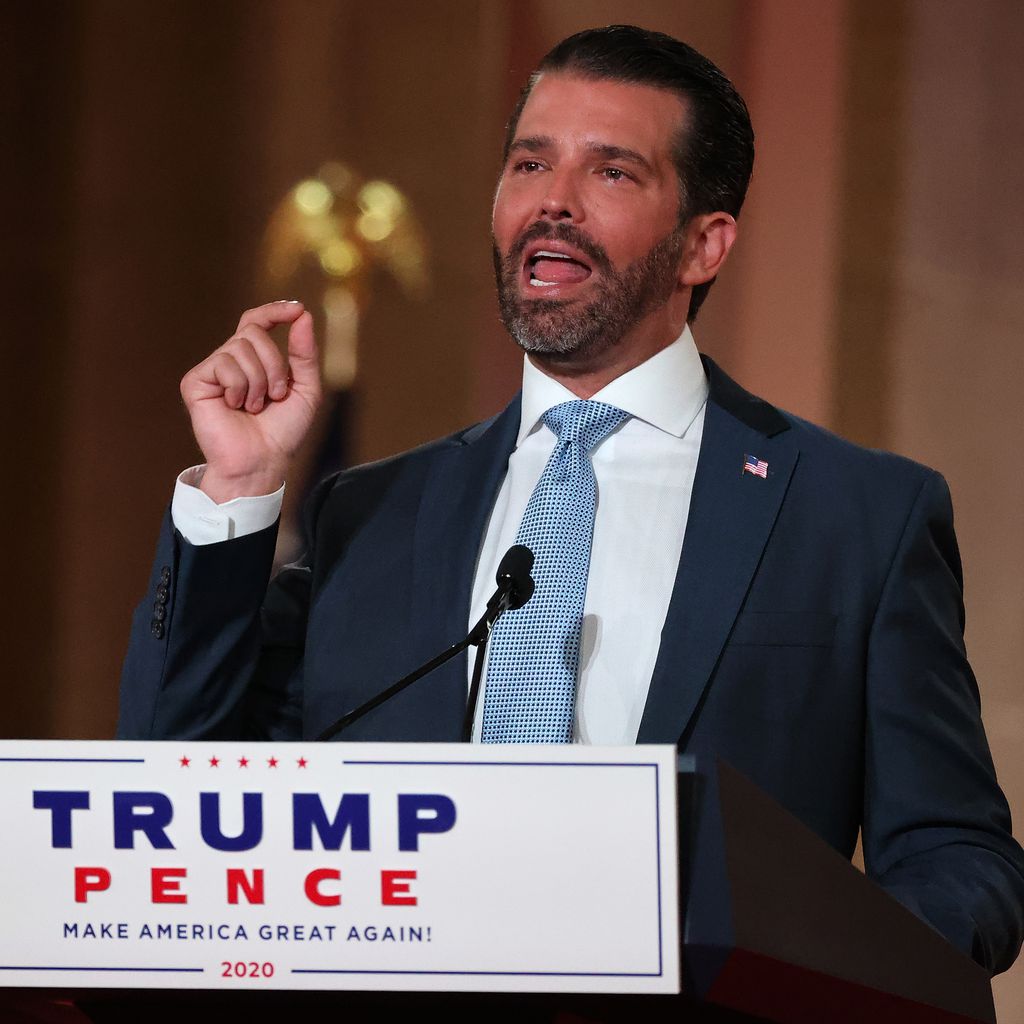 Donald Trump Jr. bei einer Wahlkampfveranstaltung in Washington D.C. im August 2020