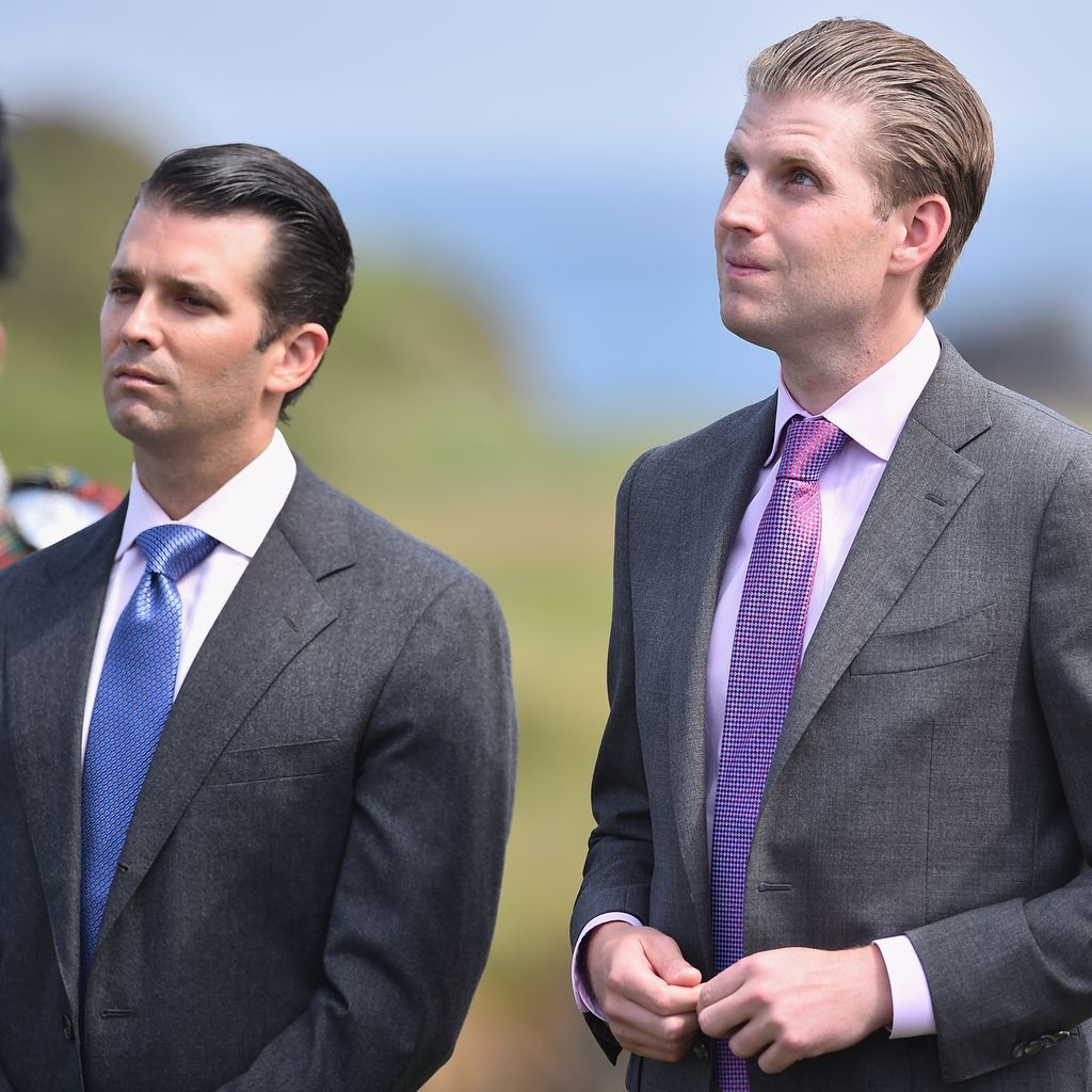 Donald Trump Jr., Eric und Ivanka Trump