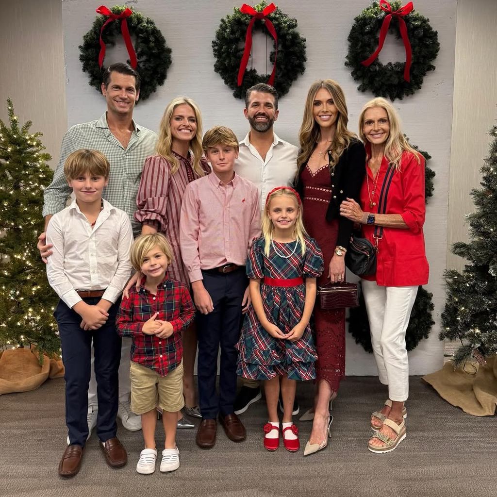 Donald Trump Jr. mit seiner Familie an Weihnachten 2025