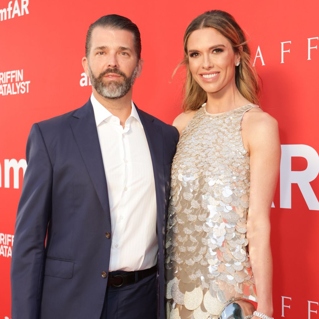 Donald Trump Jr. und Bettina Anderson, amfAR Palm Beach Gala 2025