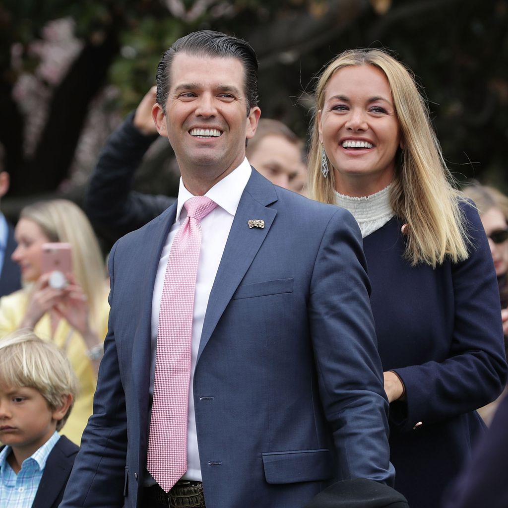 Donald Trump Jr. und seine Ex-Frau Vanessa Trump, April 2018