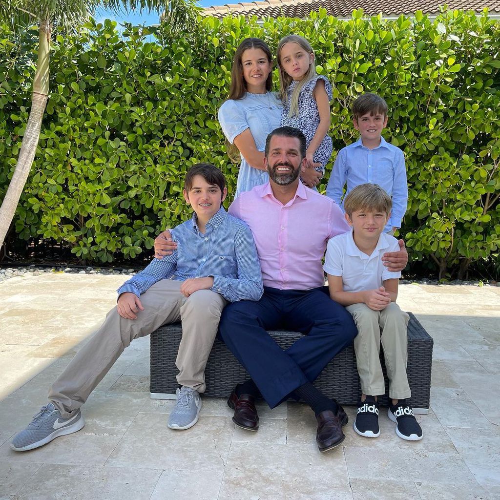 Donald Trump Jr. und seine fünf Kinder