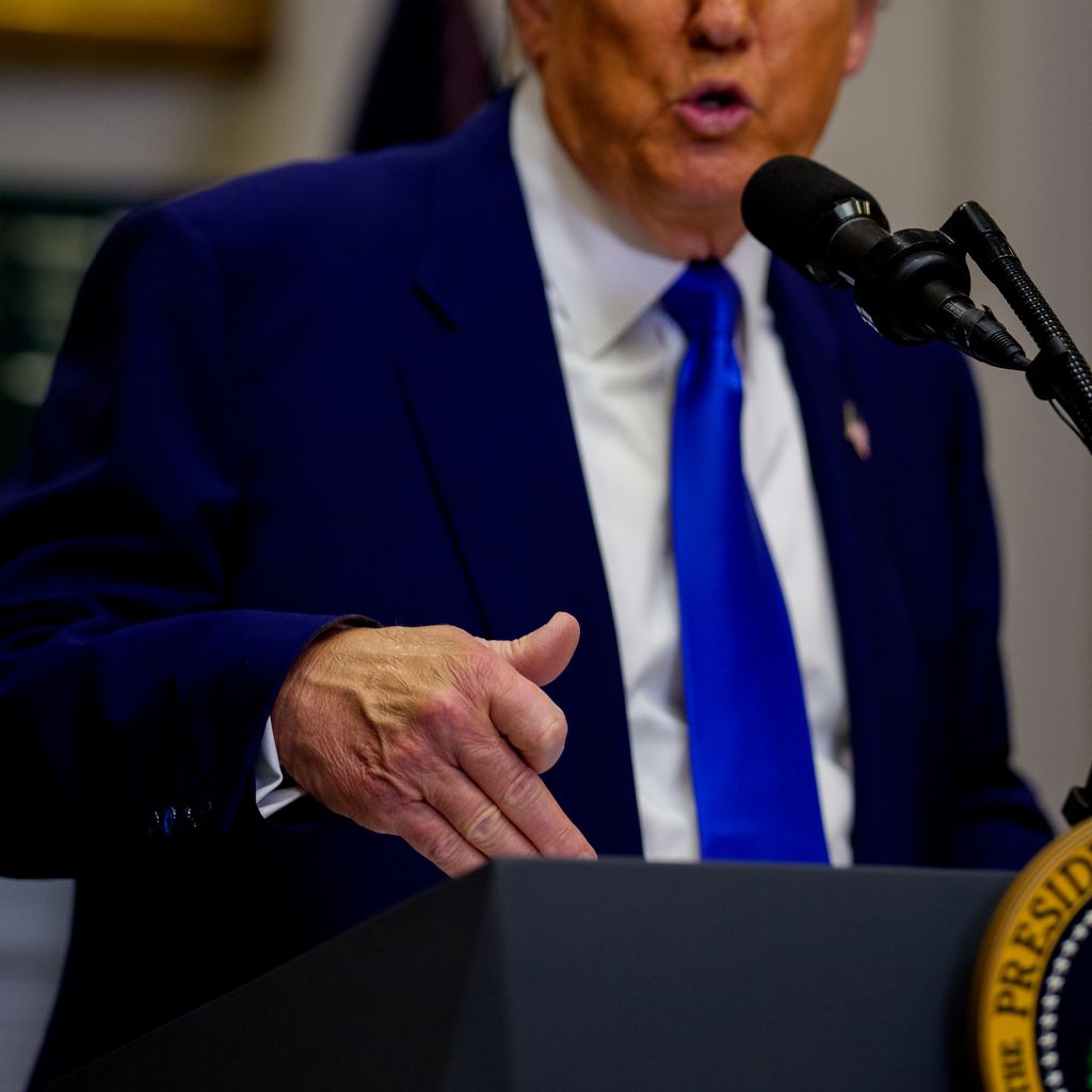 US-Präsident Donald Trump im Mai 2025 in Washington