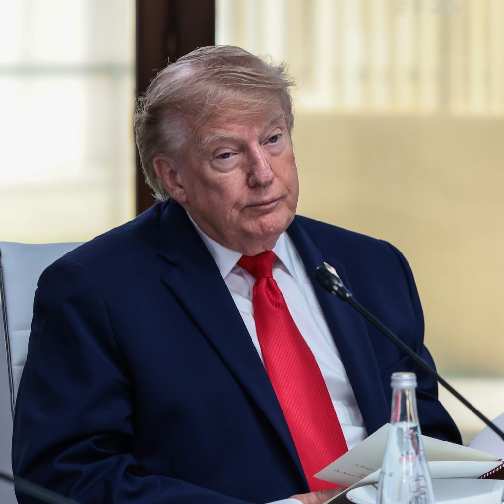 Donald Trump während des G7-Gipfels in Évian-les-Bains, Juni 2026