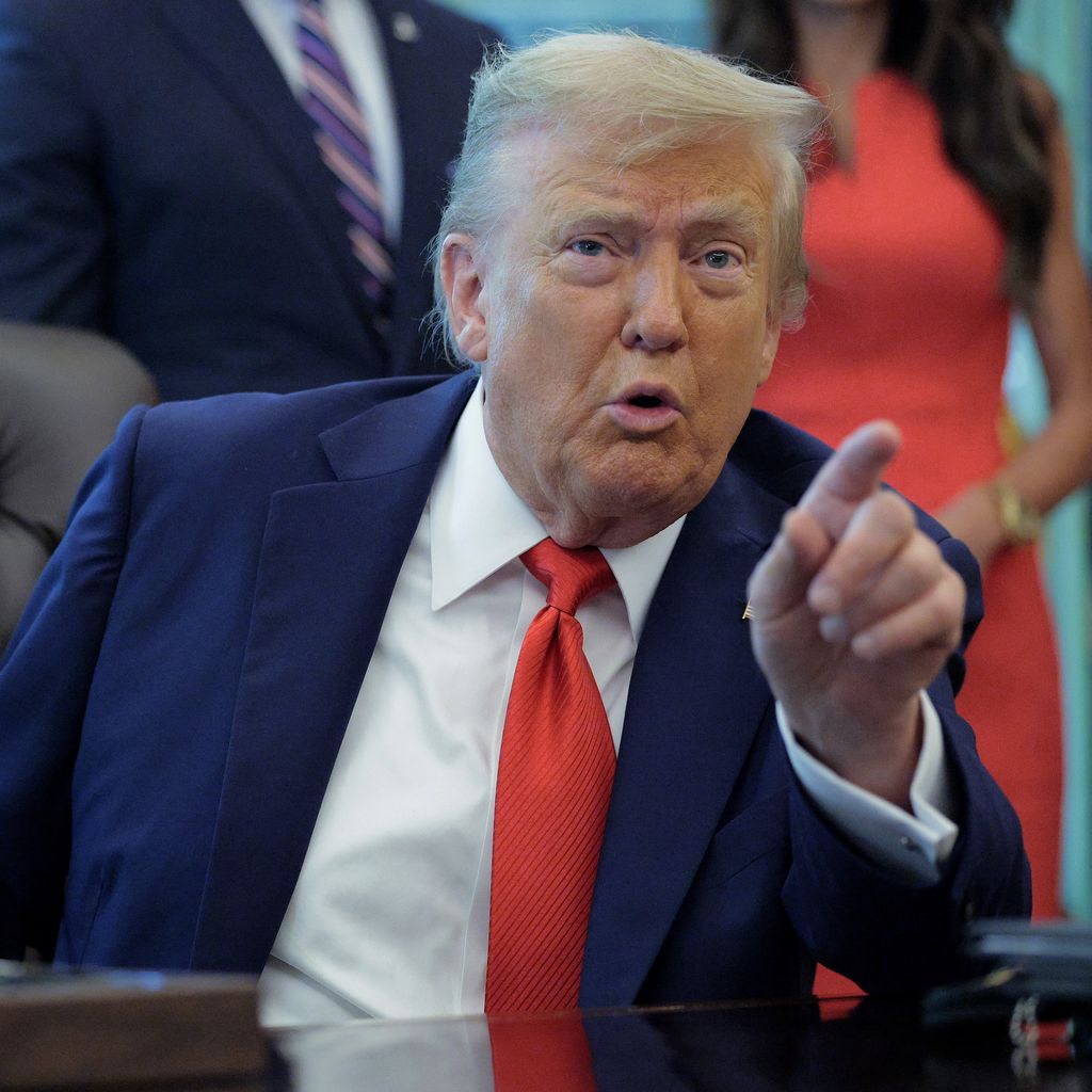 Donald Trump, August 2025