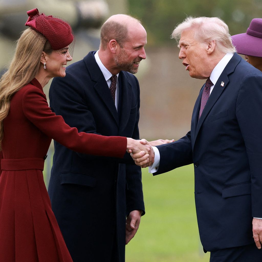 Prinzessin Kate und Donald Trump, September 2025