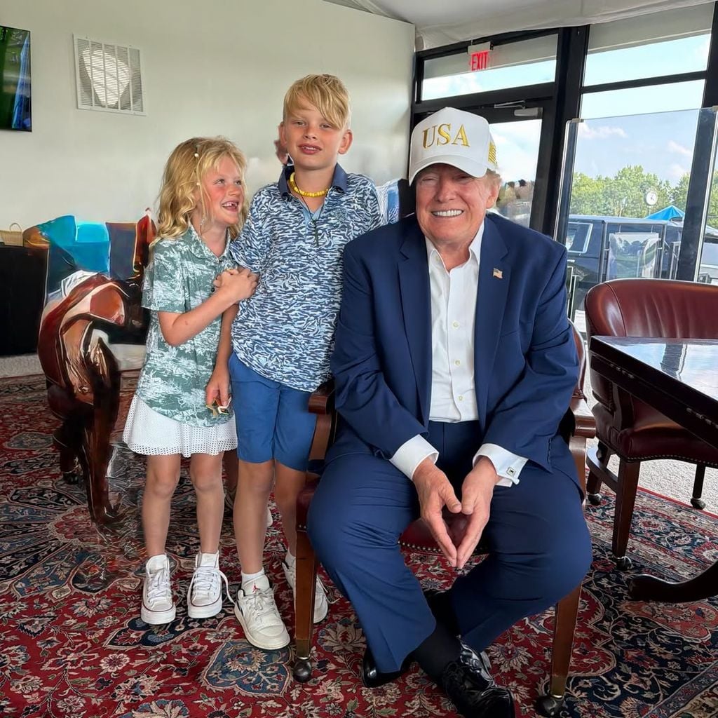 Donald Trump und seine Enkelkinder