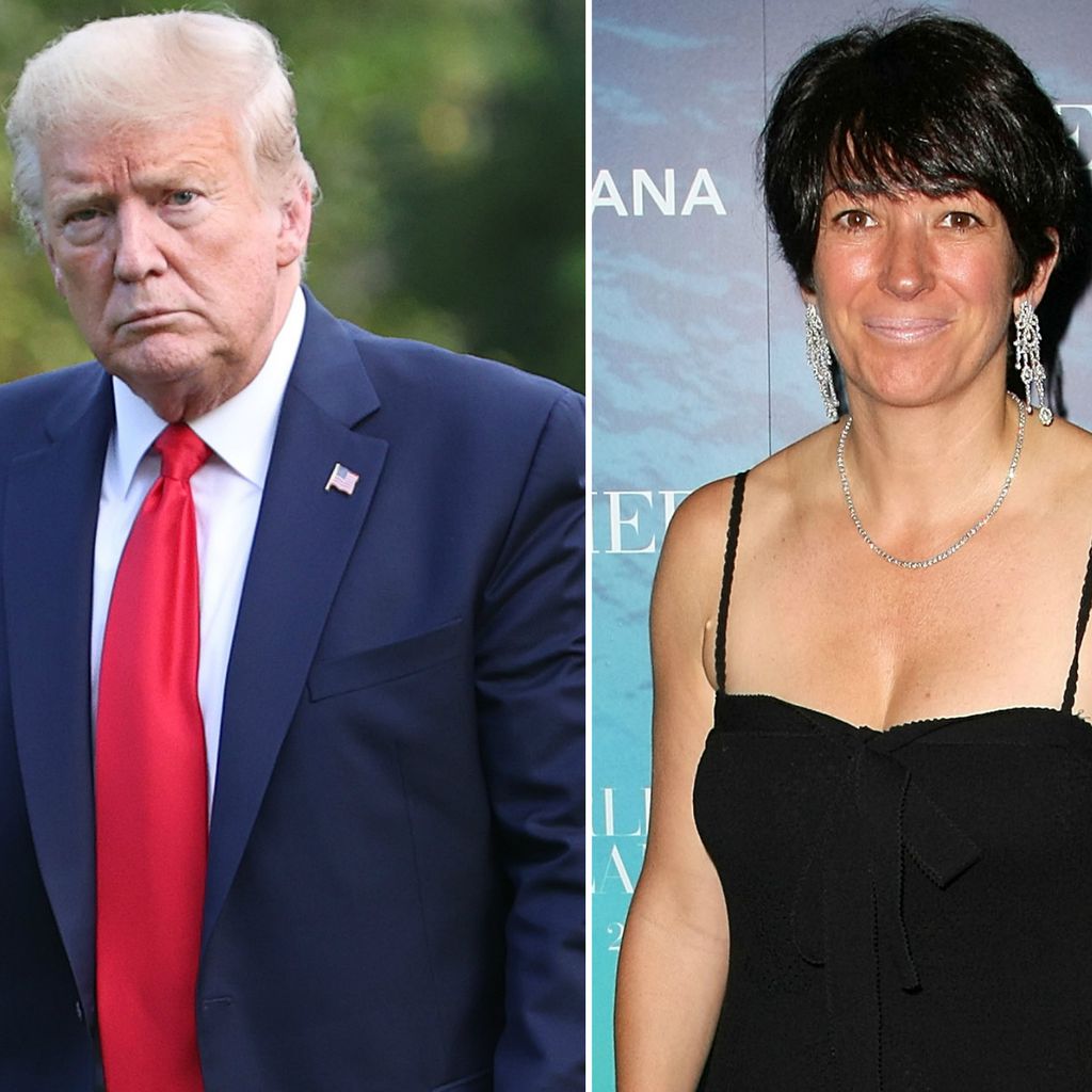 Donald Trump und Ghislaine Maxwell