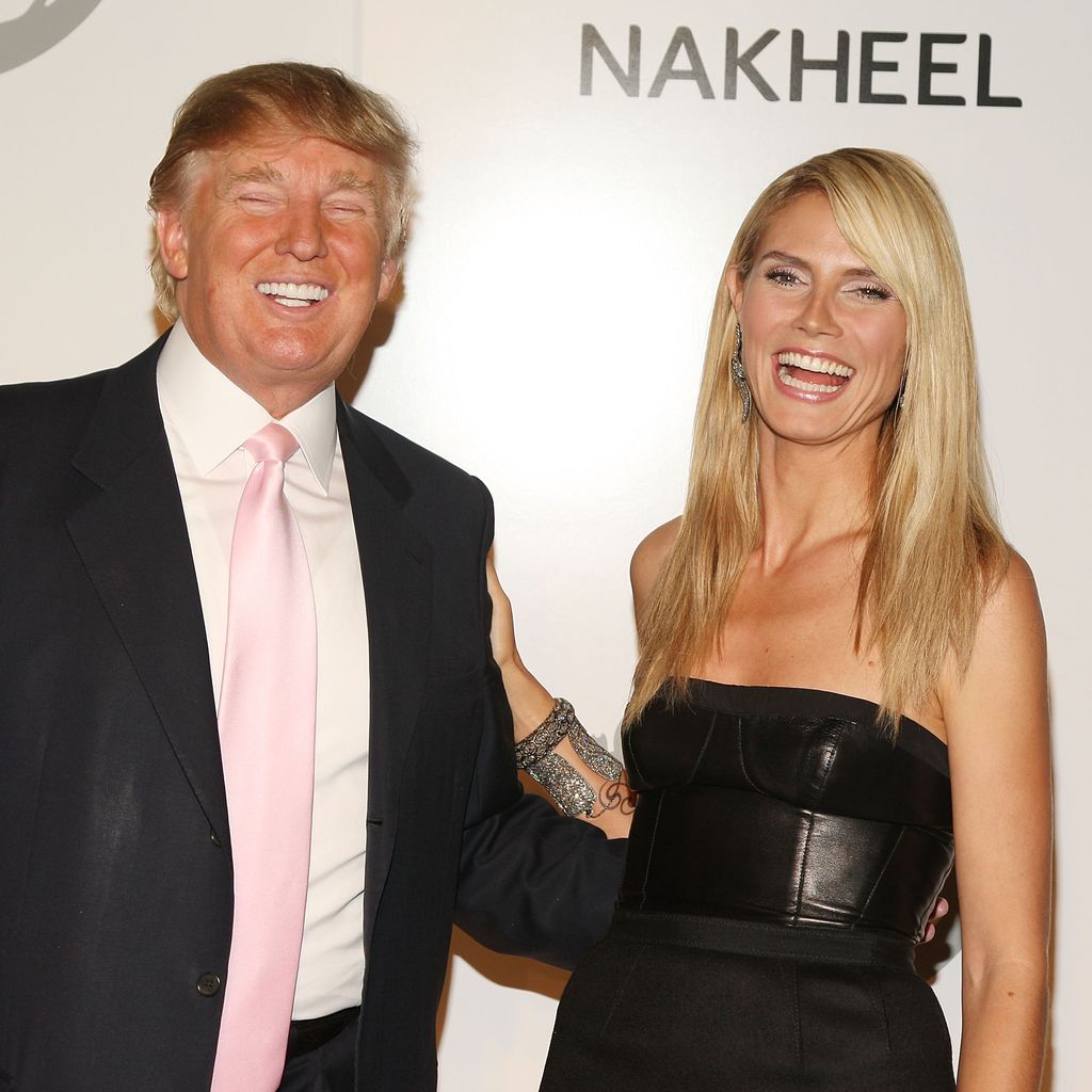 Donald Trump und Heidi Klum am Park Avenue Plaza, 23. Juni 2008