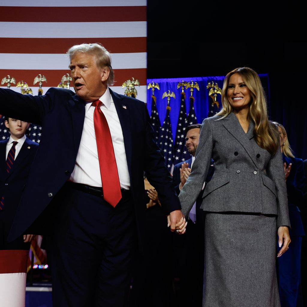 Donald Trump und Melania Trump, November 2024
