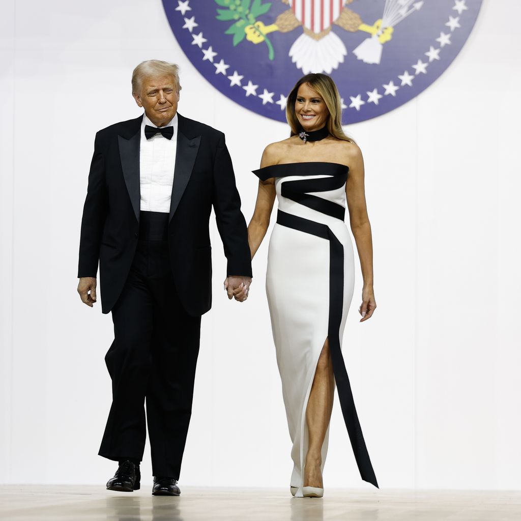 Donald Trump und Melania Trump beim Commander-in-Chief-Ball im Januar 2025
