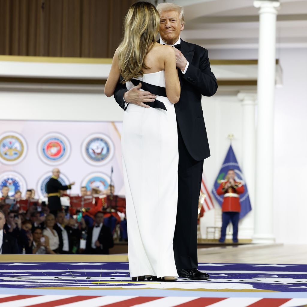 Donald Trump und Melania Trump beim Commander-in-Chief-Ball im Januar 2025