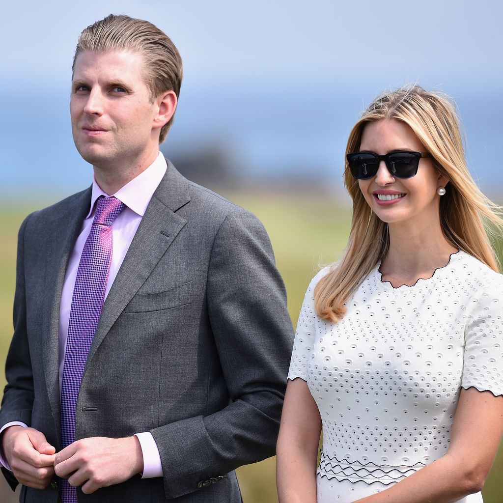 Donald Trumps Kinder Donald Trump Junior, Eric Trump und Ivanka Trump, 2016