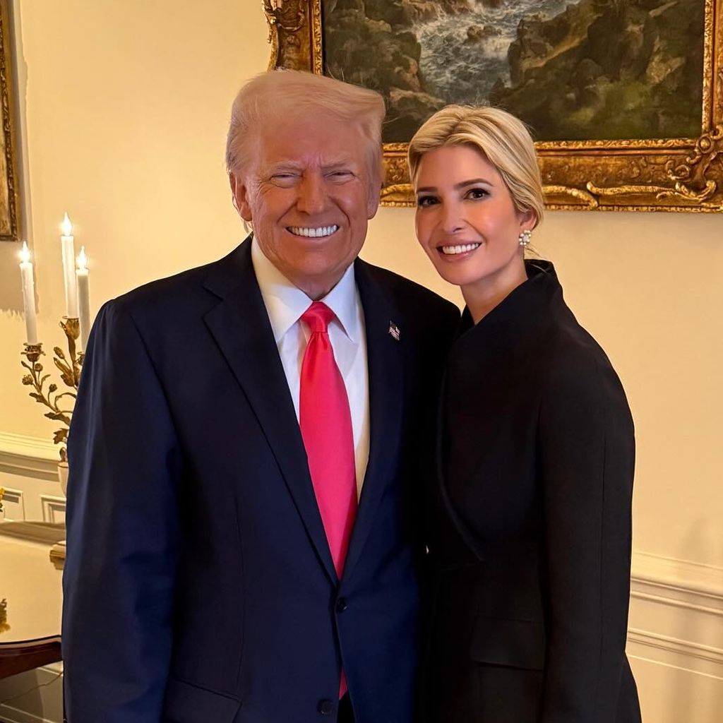 Donald und Ivanka Trump, März 2025
