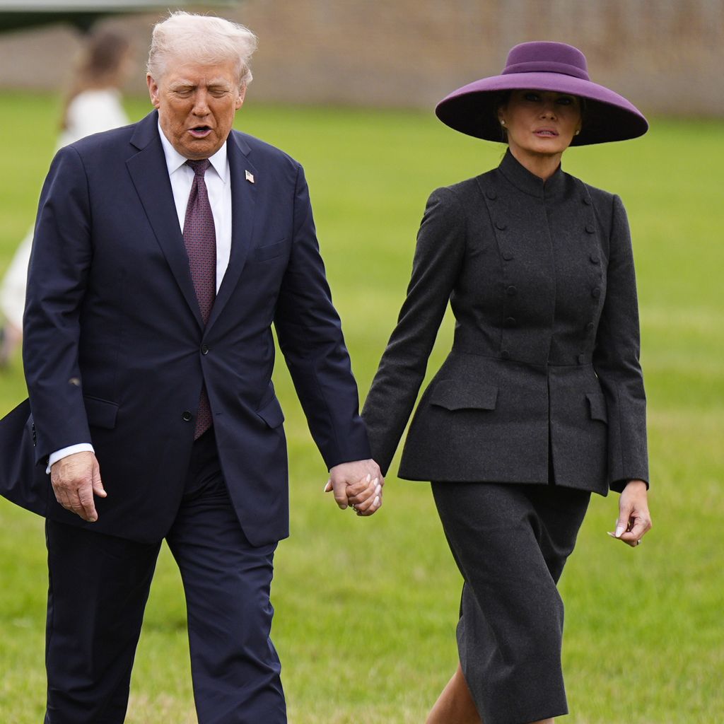 Donald und Melania Trump in Windsor 2025