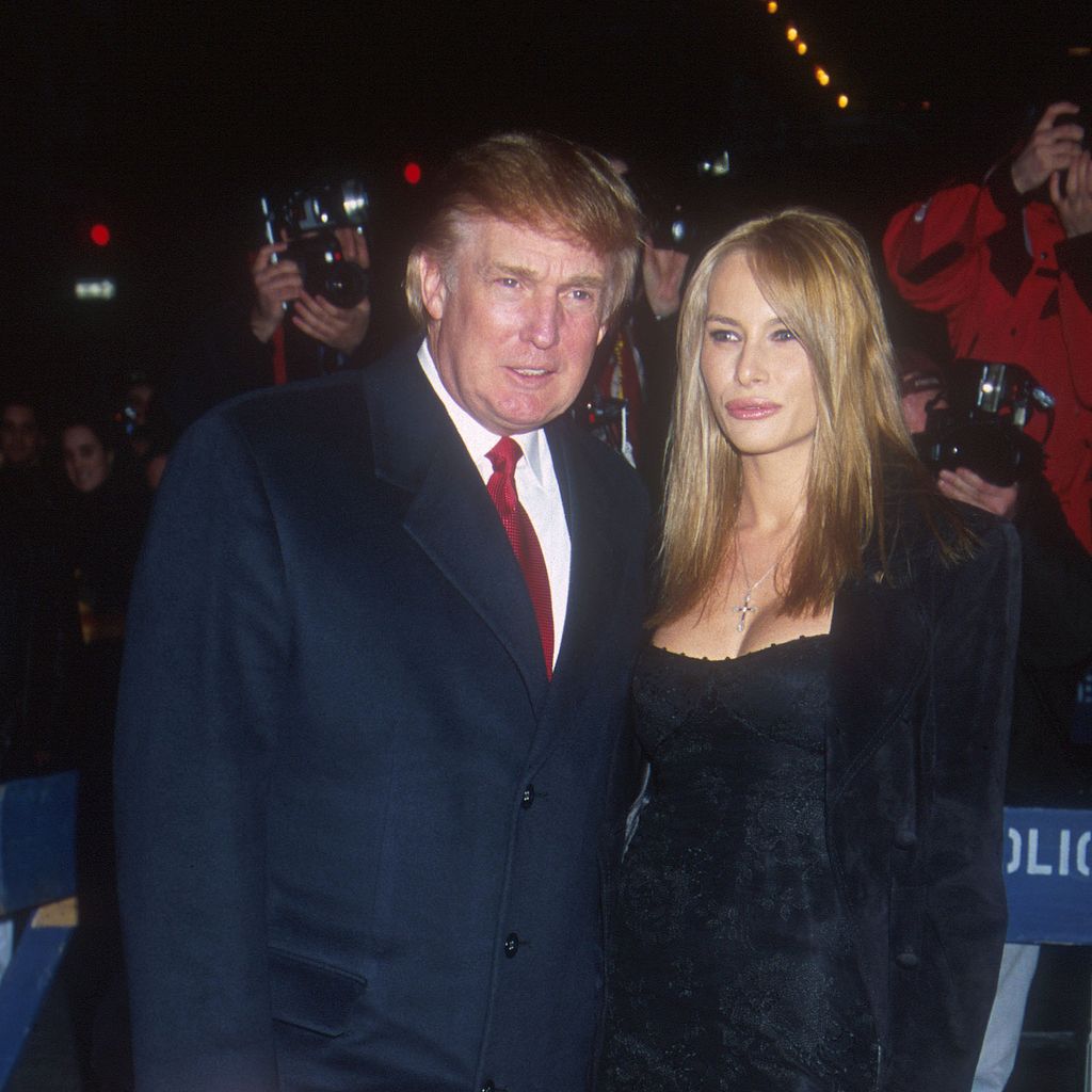 Donald und Melania Trump, 2000