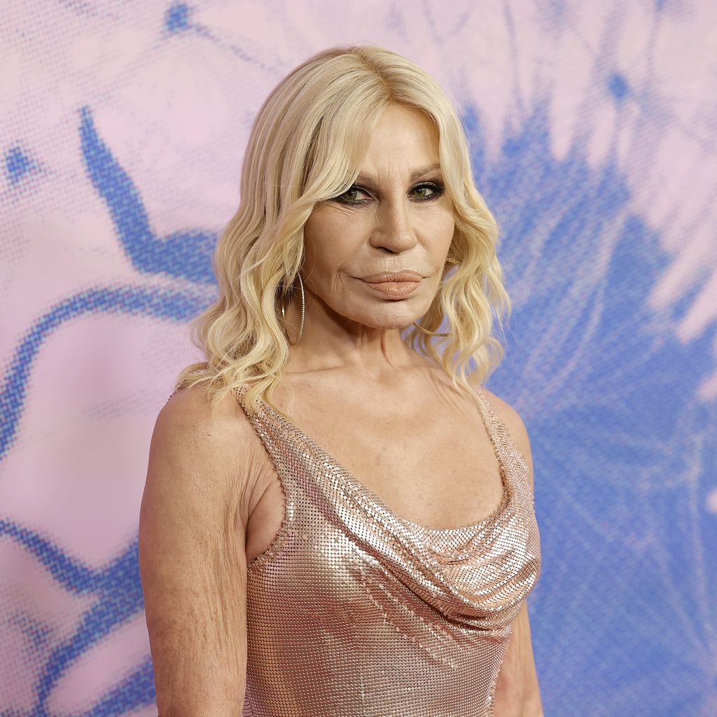 Donatella Versace im März 2024