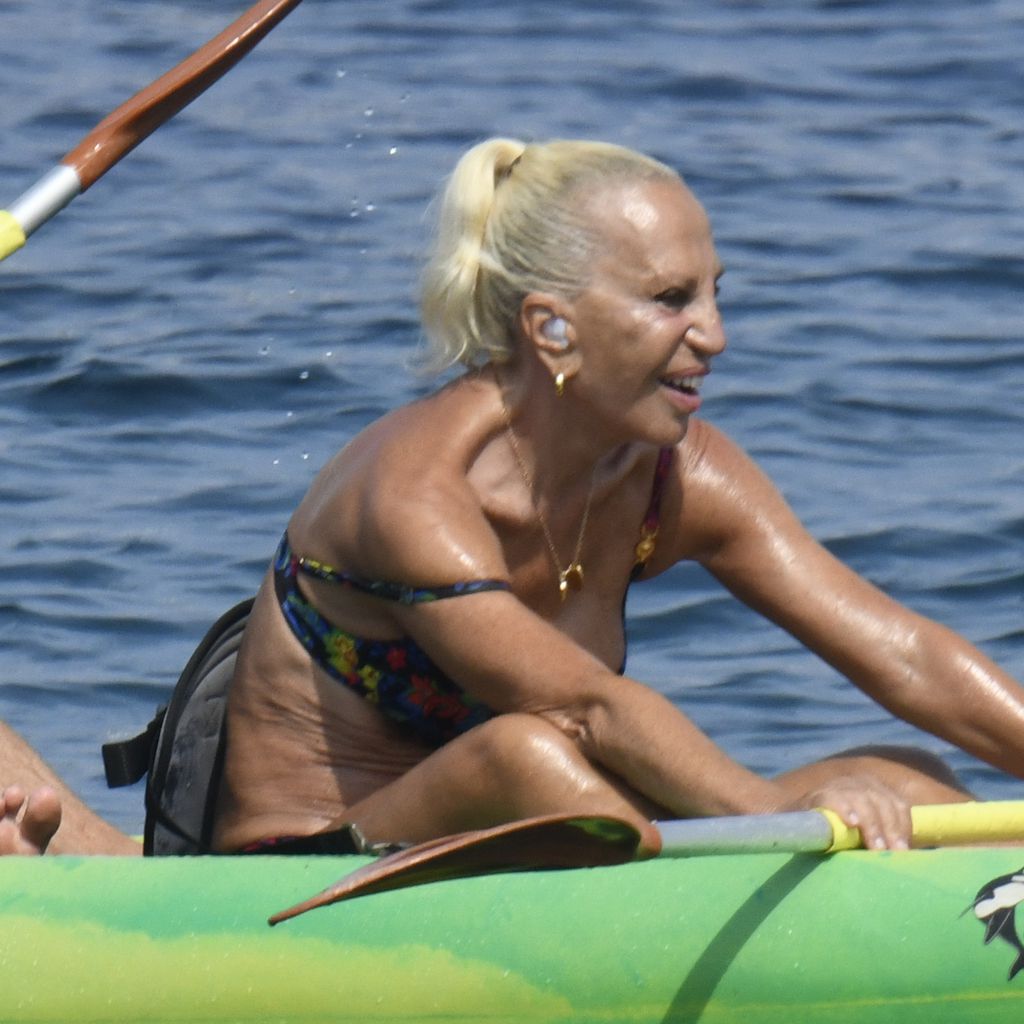 Donatella Versace im September 2020