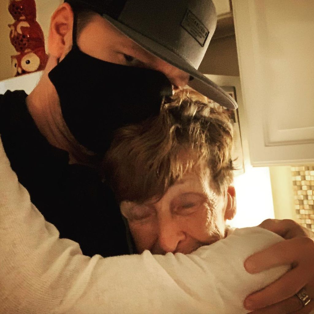 Donnie Wahlberg mit Mutter Alma