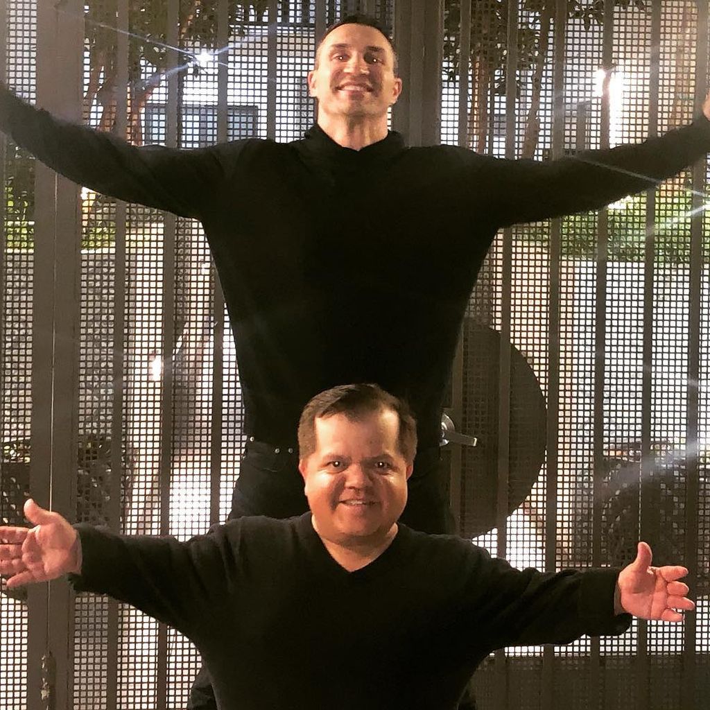 Donny Davis und Wladimir Klitschko, 2021