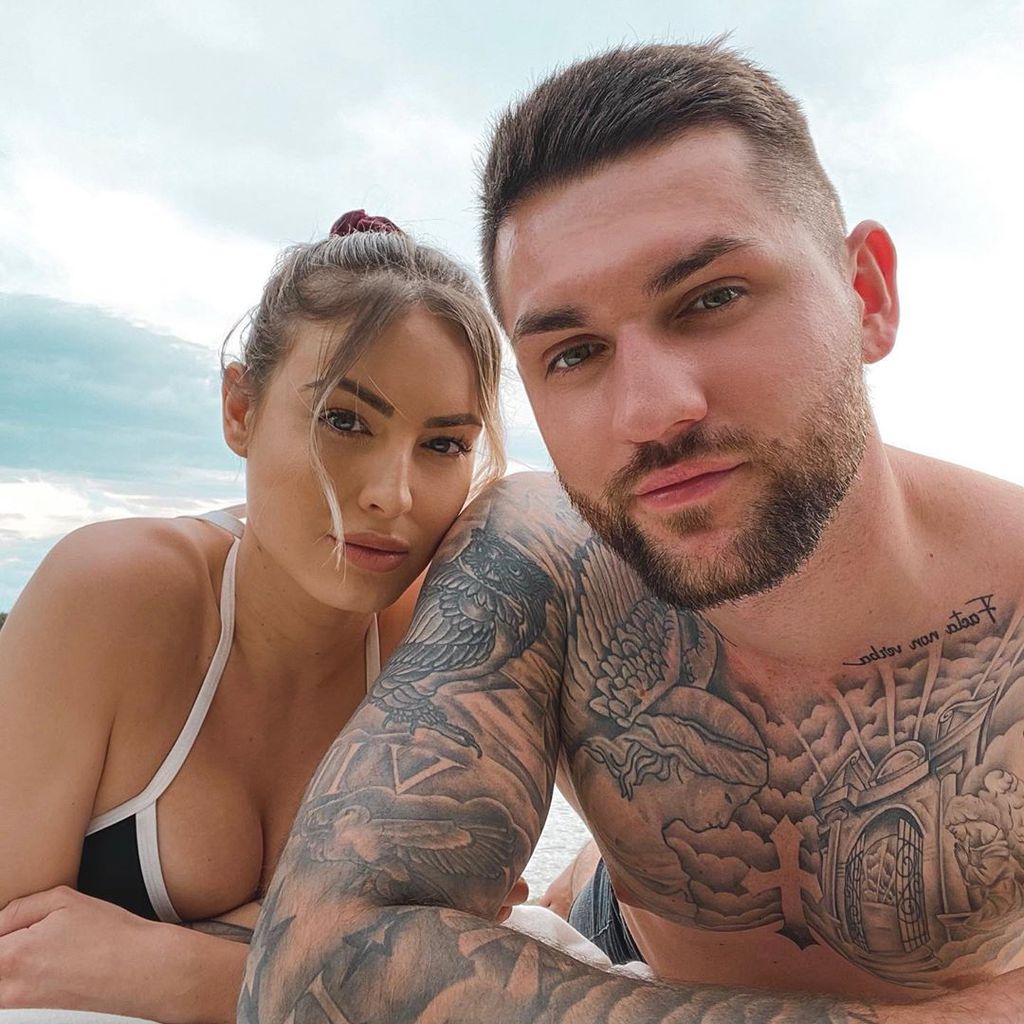 Doreen Petrova und ihr Freund Piotr Paluch im Juni 2020