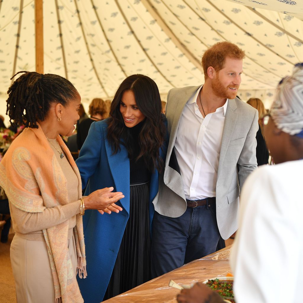 Doria Ragland, Herzogin Meghan und Prinz Harry