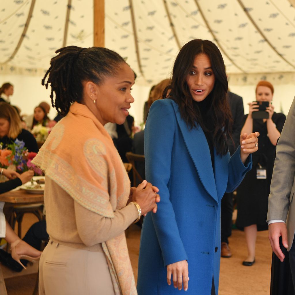 Doria Ragland, Herzogin Meghan und Prinz Harry