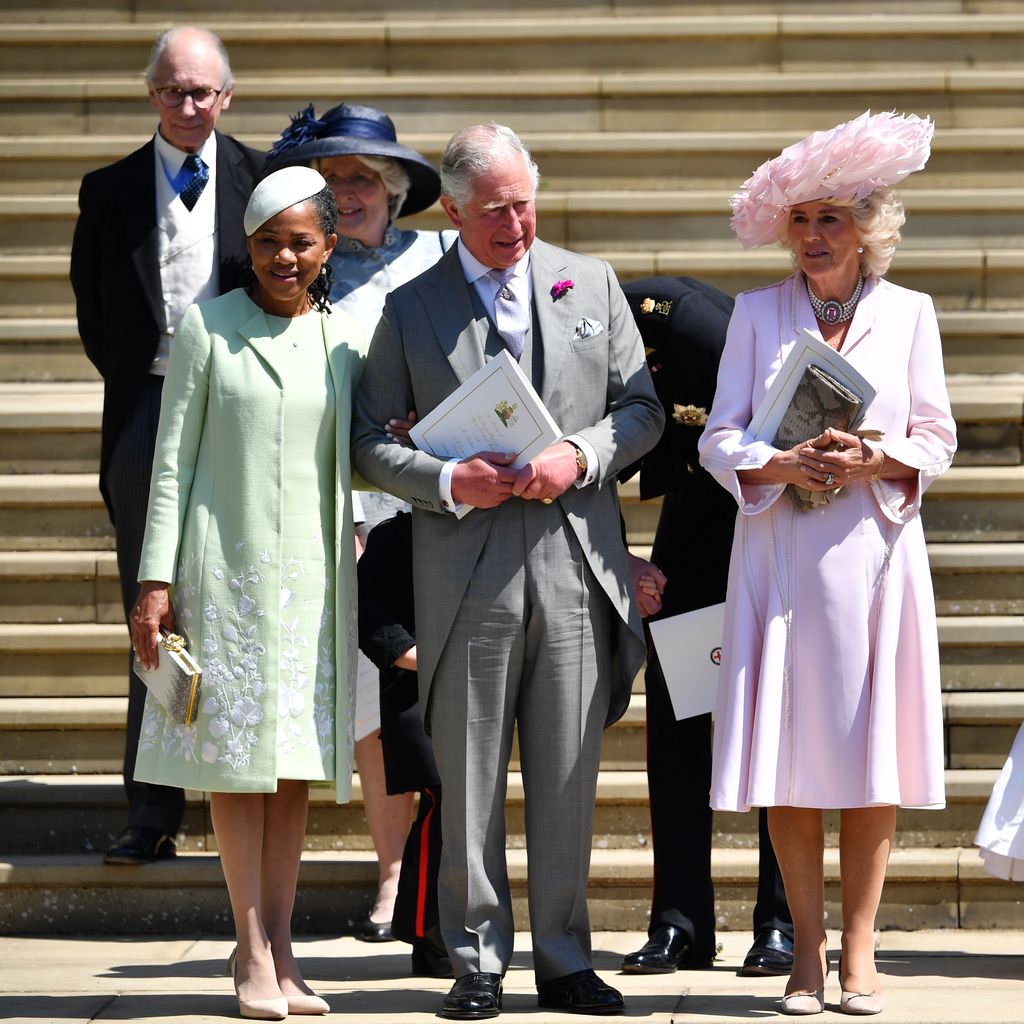 Doria Ragland, Prinz Charles, Camilla Parker Bowles, Prinzessin Charlotte und Herzogin Kate