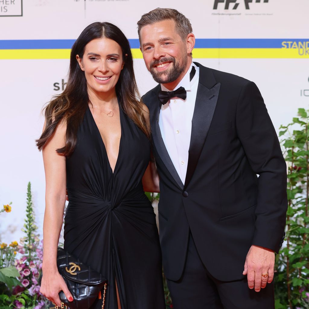 Doris Golpashin und Klaas Heufer-Umlauf beim Deutschen Filmpreis 2023
