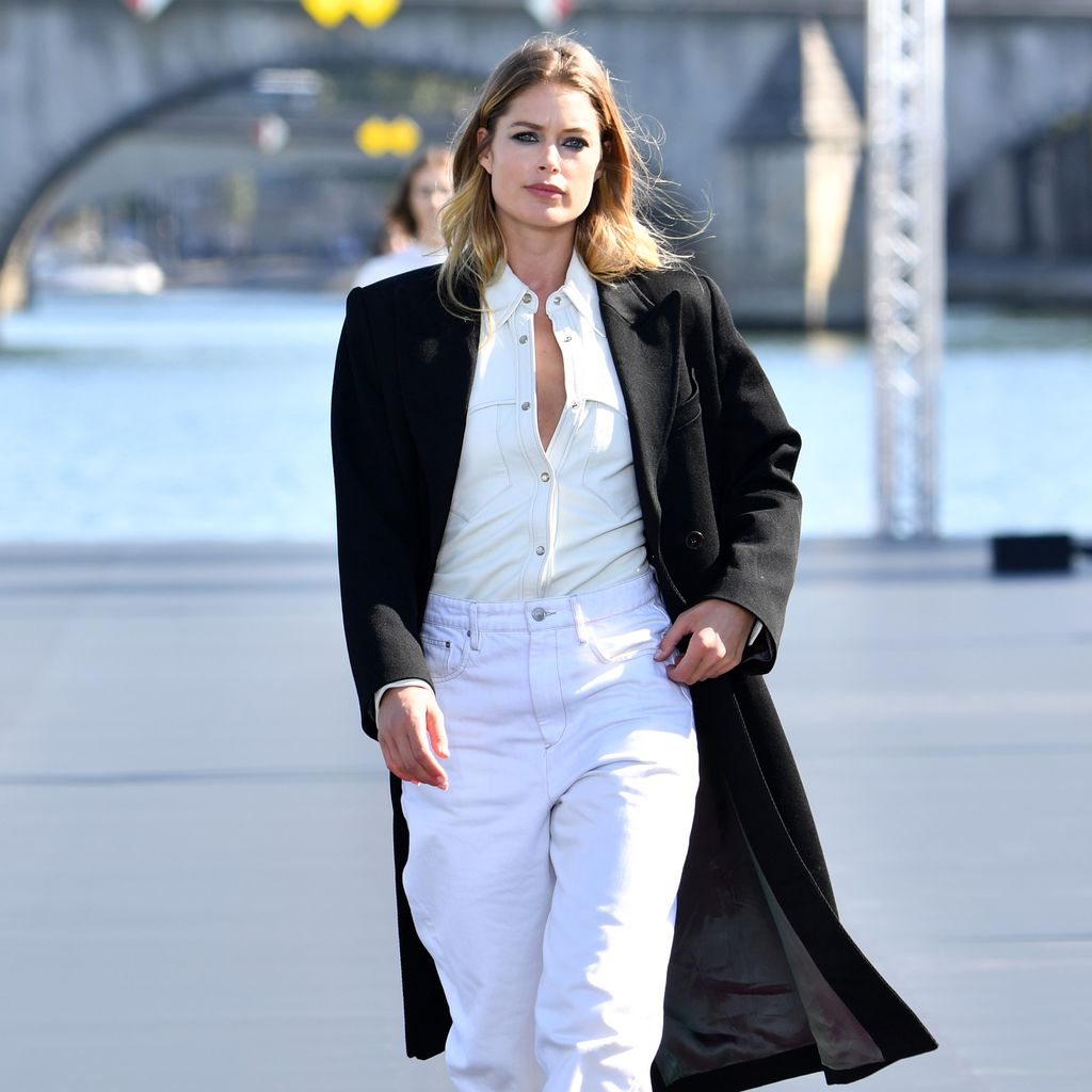 Doutzen Kroes auf der Paris Fashion Week 2018