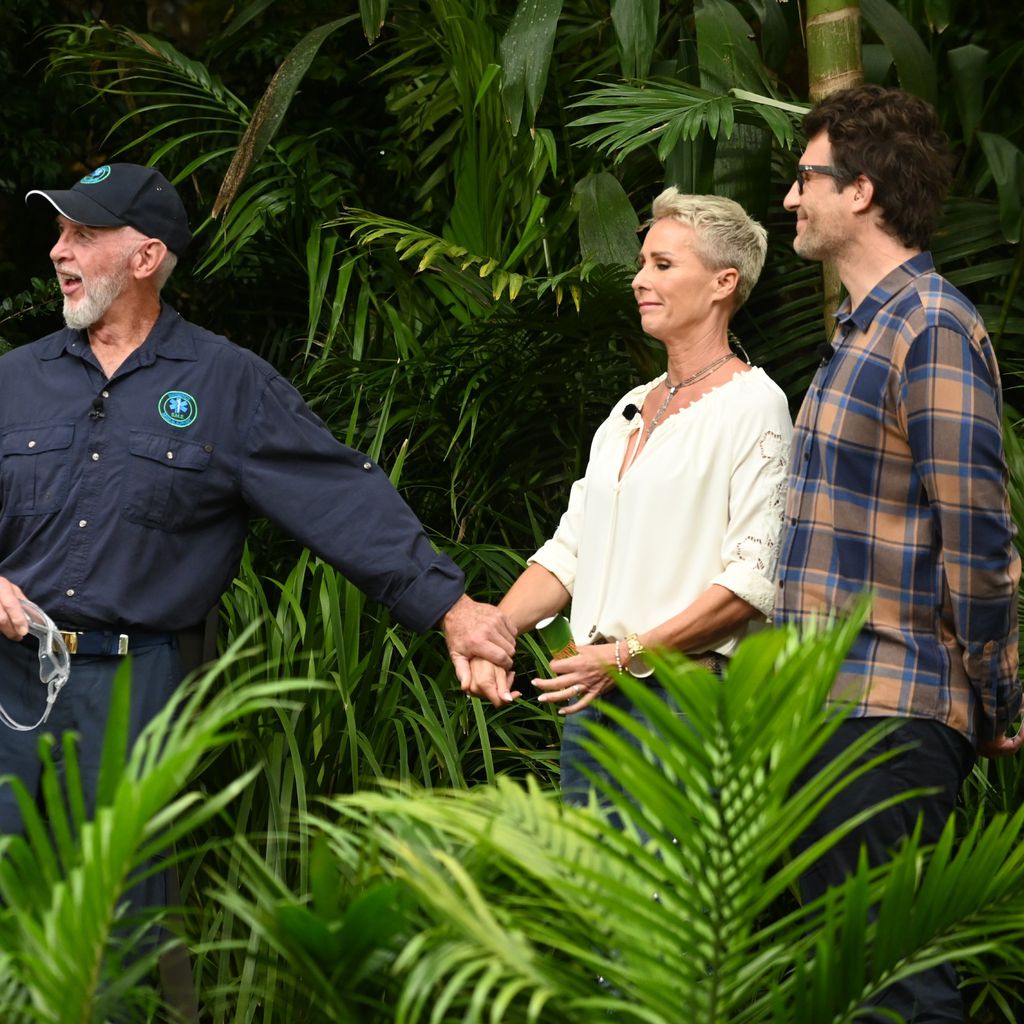 Dr. Bob, Sonja Zietlow und Daniel Hartwich beim Dschungelcamp 2020