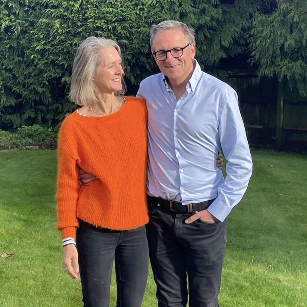 Dr. Michael Mosley mit seiner Frau, Claire