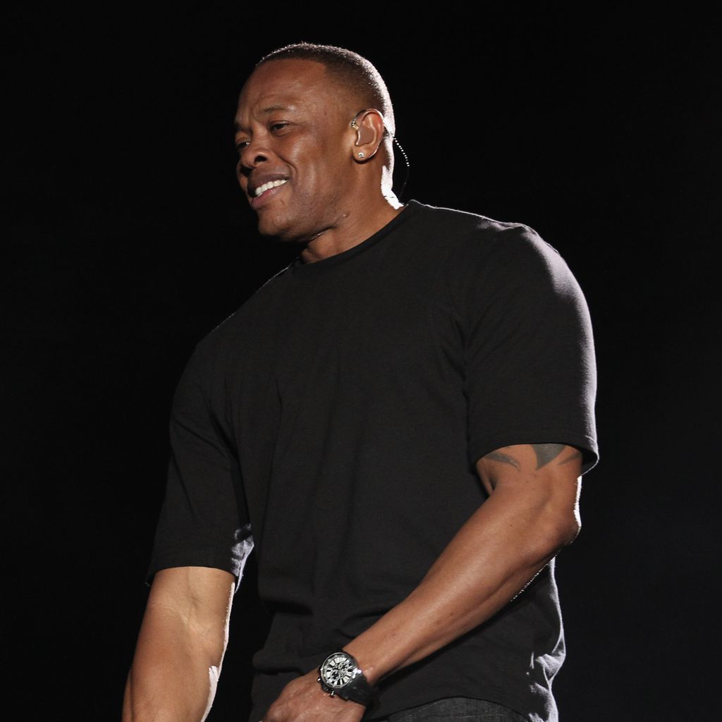 Dr. Dre performt in Kalifornien