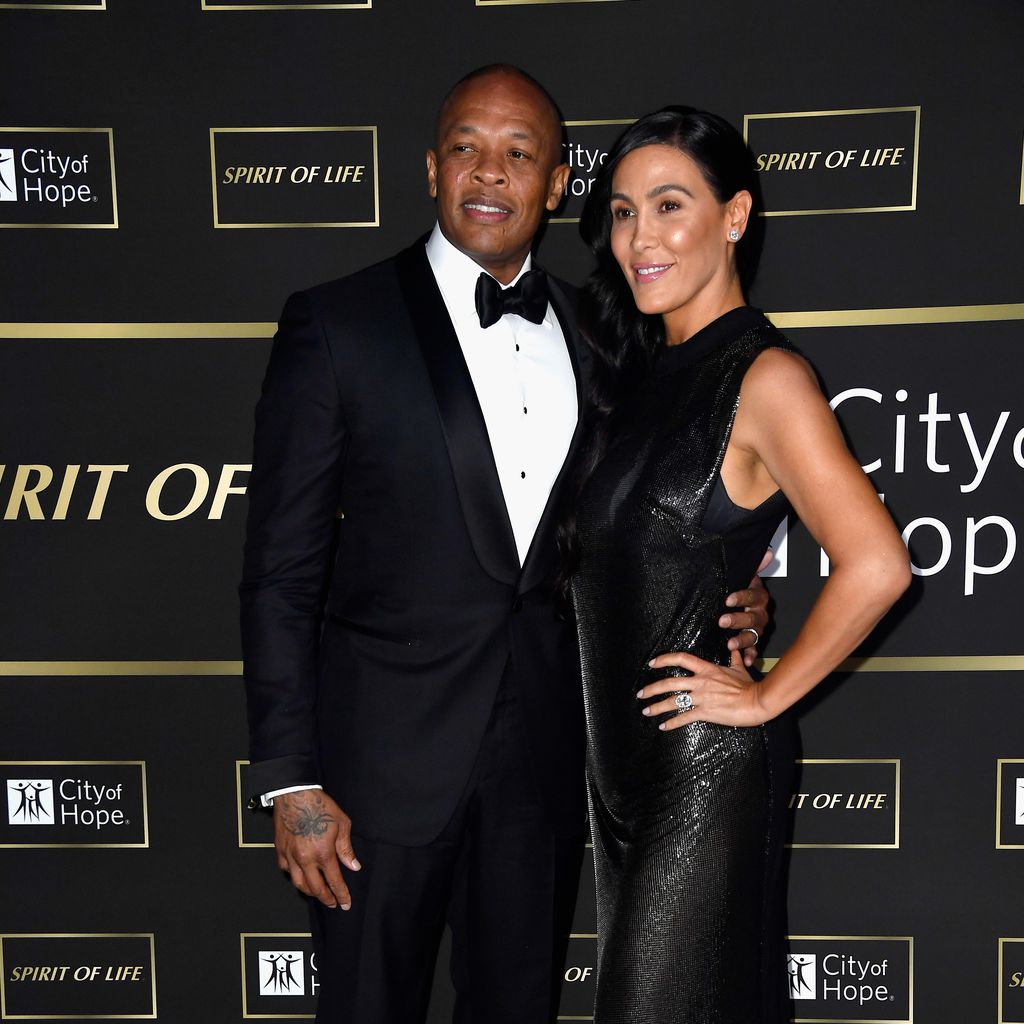 Dr. Dre und Nicole Young im Oktober 2018 in Santa Monica