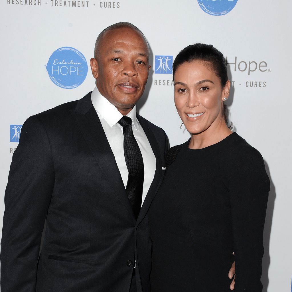 Dr. Dre und seine Frau Nicole Young
