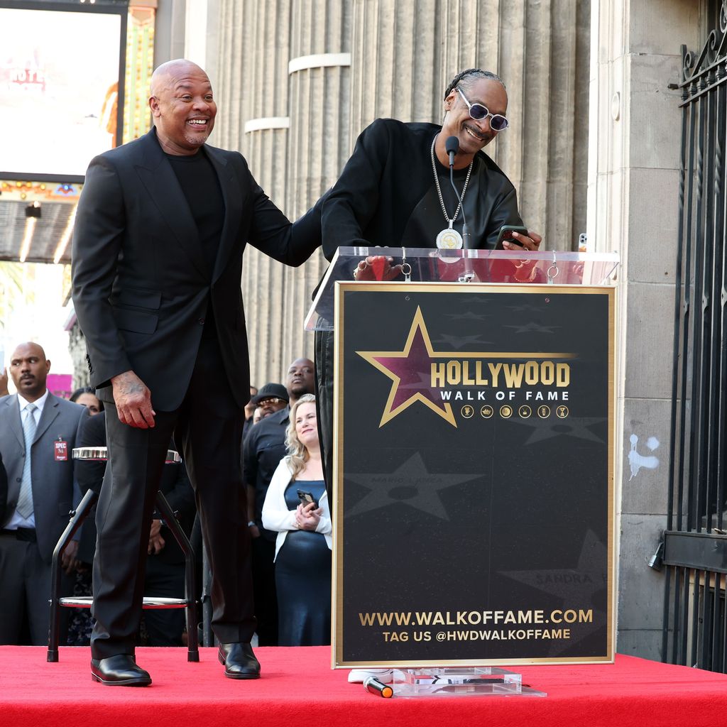 Dr. Dre und Snoop Dogg, Hollywood Walk of Fame 2024