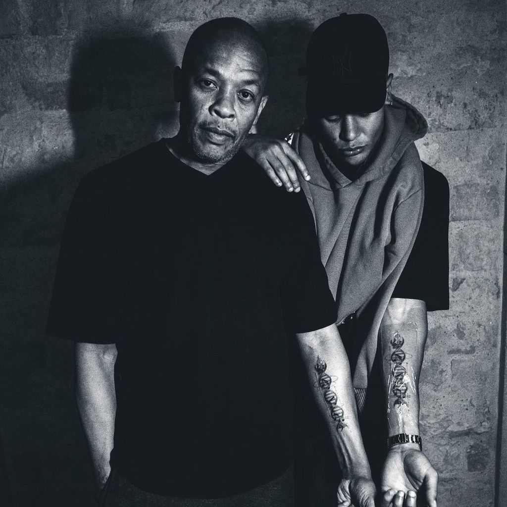 Dr. Dre und sein Sohn Truice Young