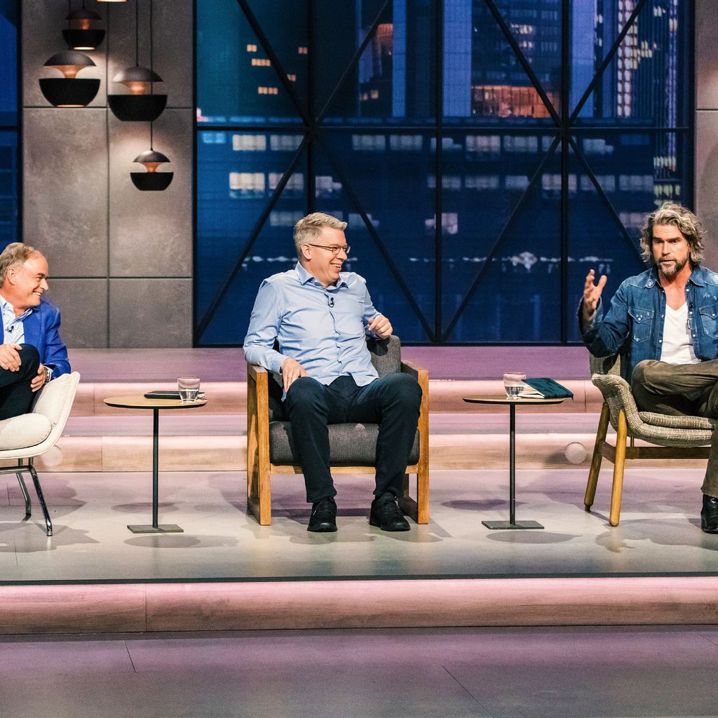 Dr. Georg Kofler, Frank Thelen und Nils Glagau reden über Rankwerk bei "Die Höhle der Löwen"