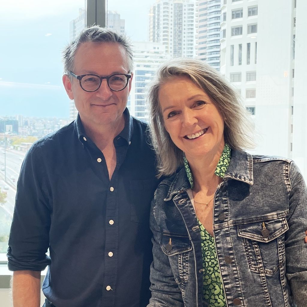 Dr. Michael Mosley und seine Frau, TV-Wissenschaftler