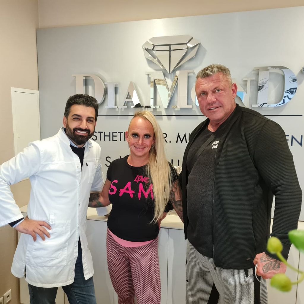 Dr. Murat Dağdelen mit Caro und Andreas Robens