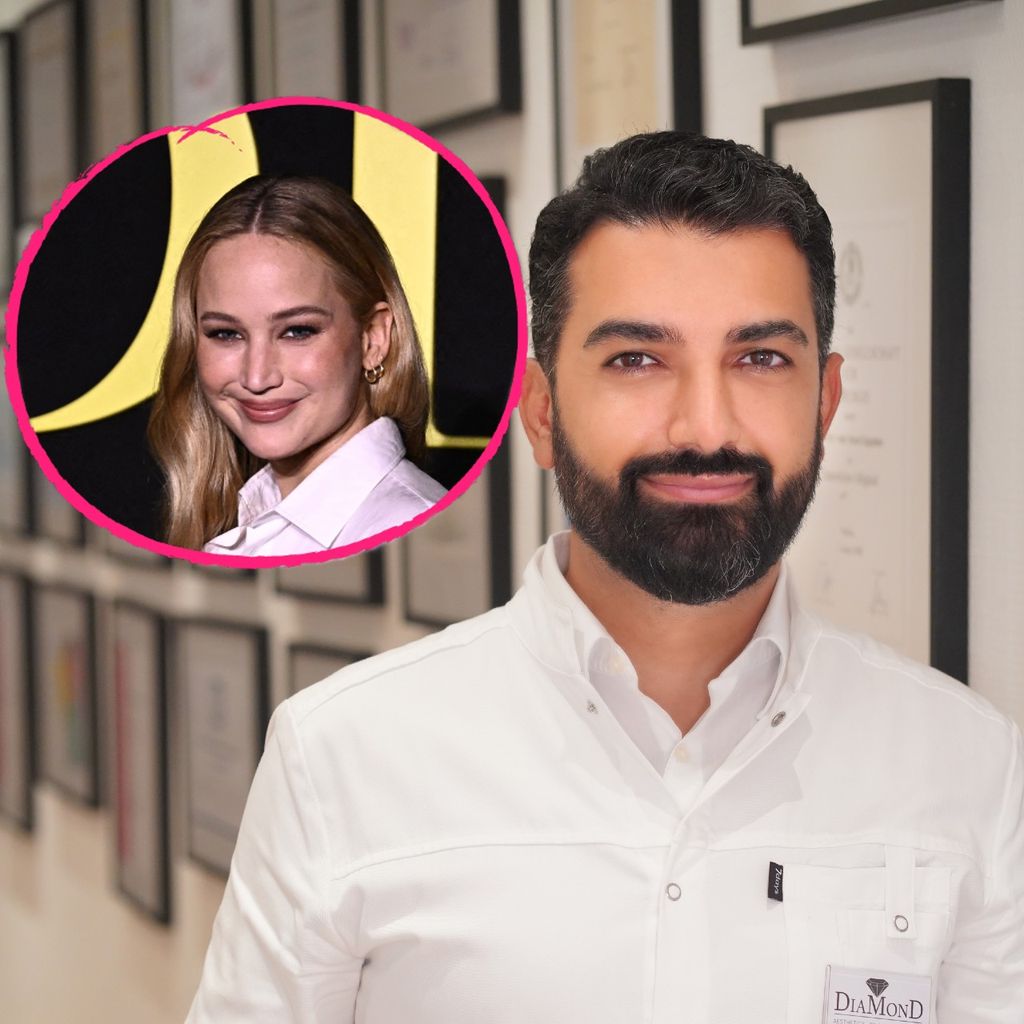 Dr. Murat Dağdelen und Jennifer Lawrence