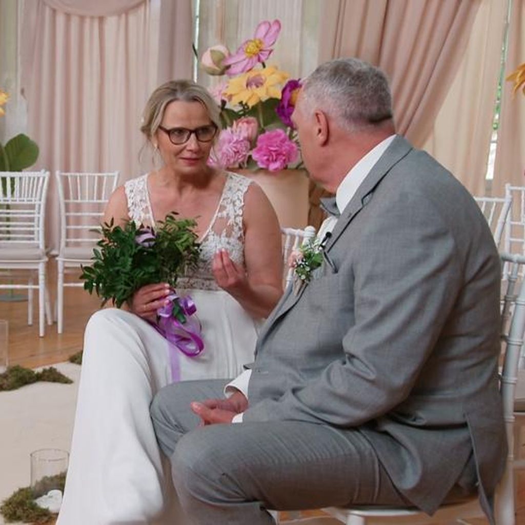 Dr. Sandra Köhldorfer, Bianca und Oliver bei "Hochzeit auf den ersten Blick"