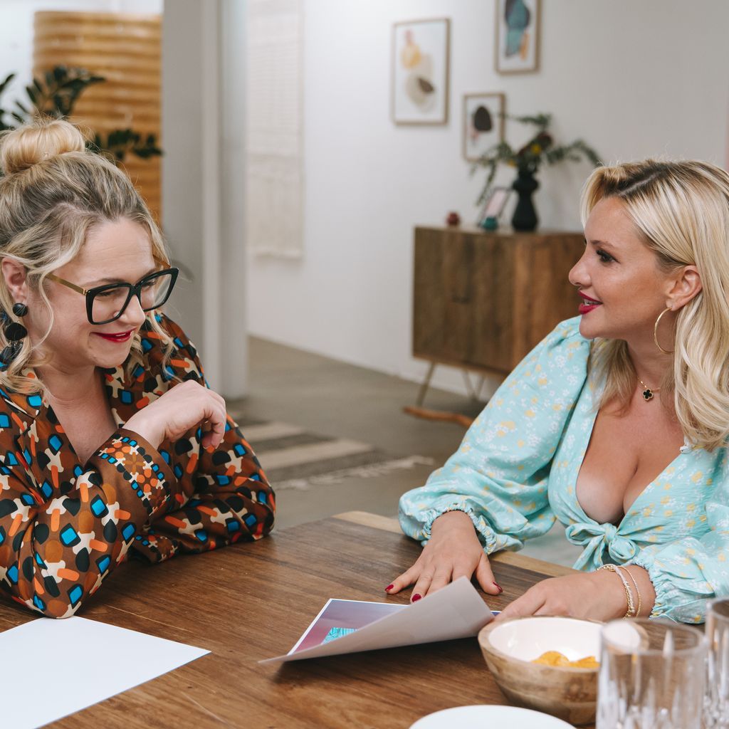 Dr. Sandra Köhldorfer und Evelyn Burdecki bei "Topf sucht Burdecki"