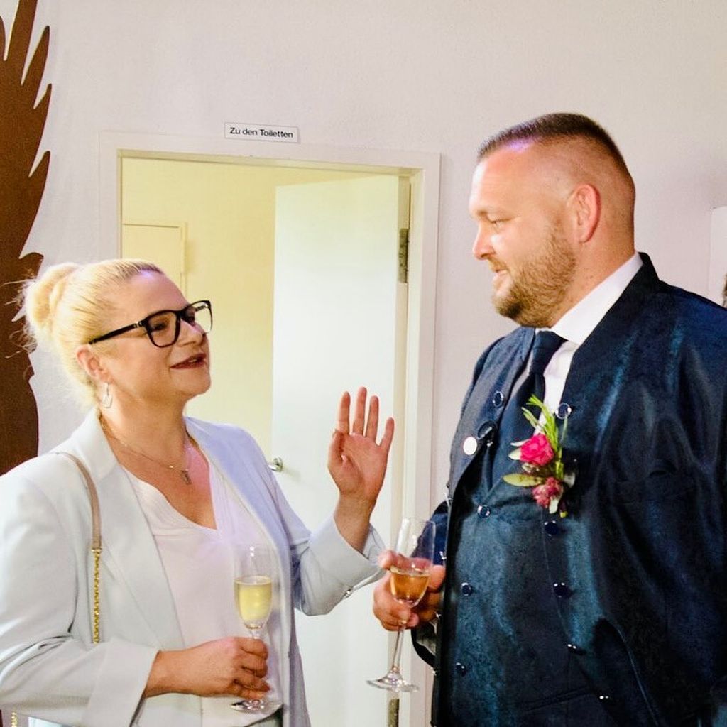 Dr. Sandra Köhldorfer und "Hochzeit auf den ersten Blick"-Teilnehmer 2021 Marcus