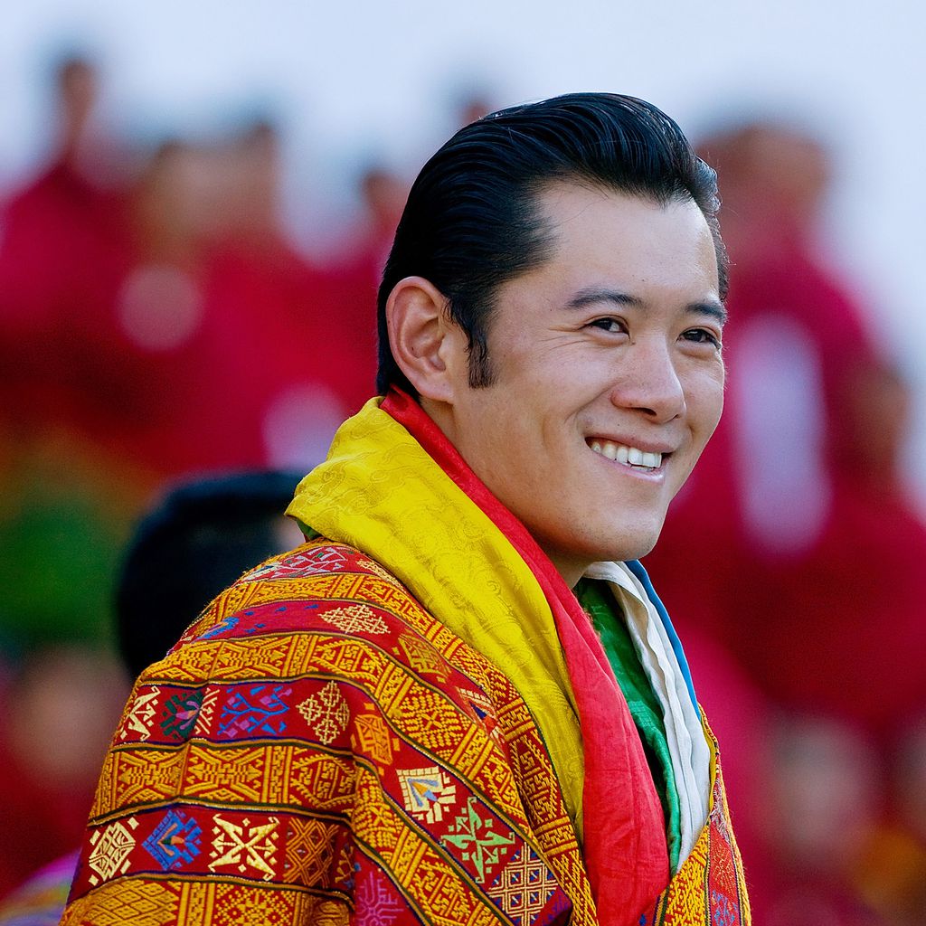 "Drachenkönig" Jigme im November 2008