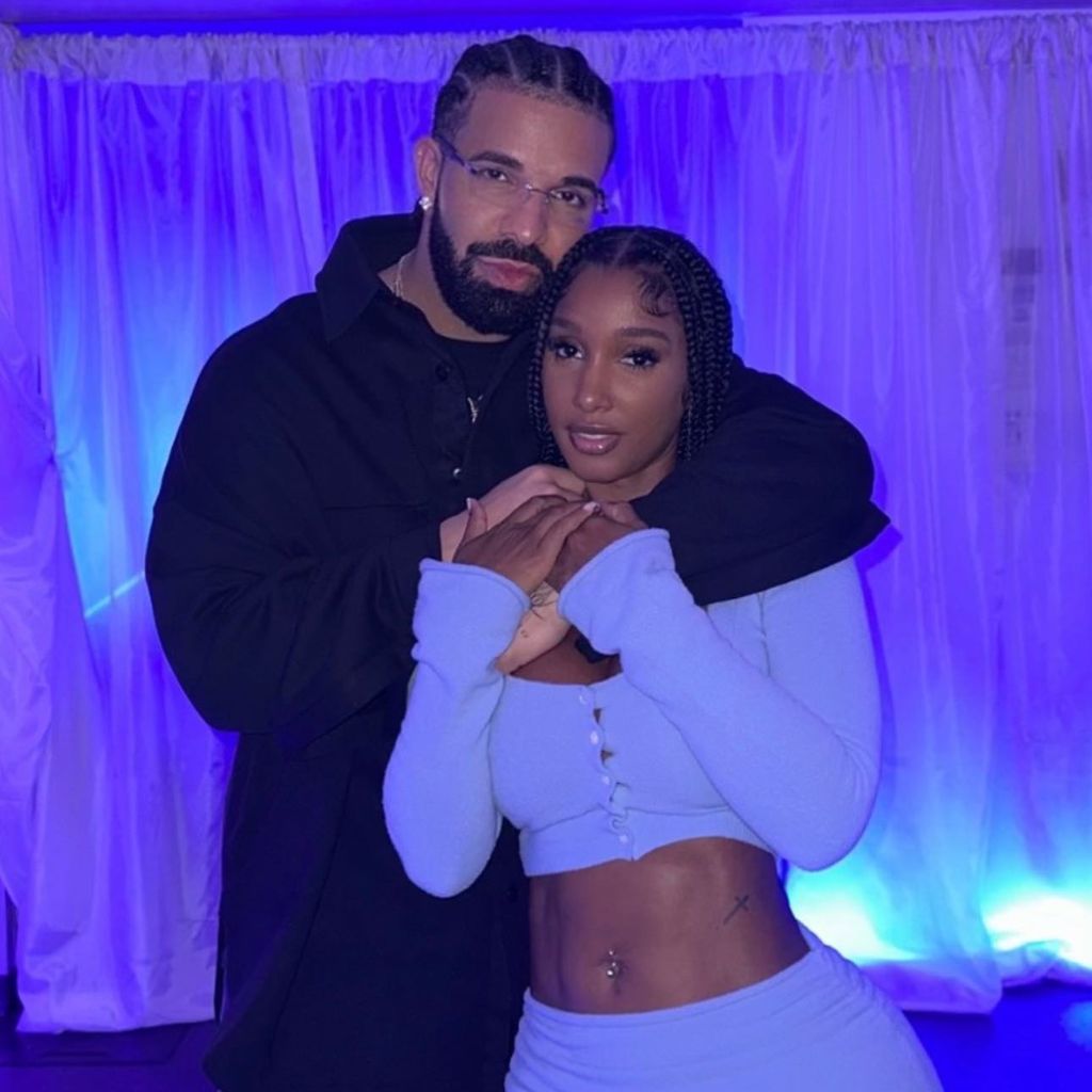 Drake und Bernice Burgos im Juli 2023