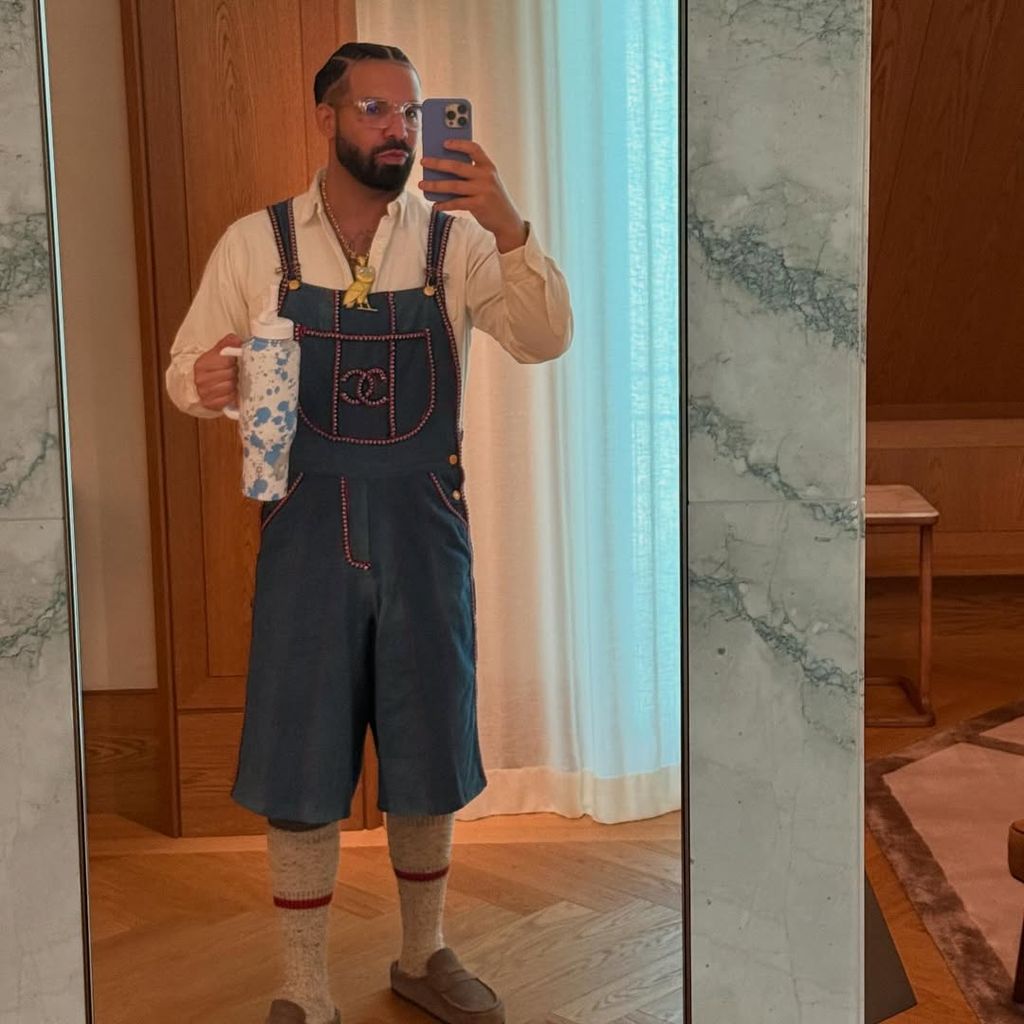 Drake zeigt sich in Lederhosen auf dem Oktoberfest 2025