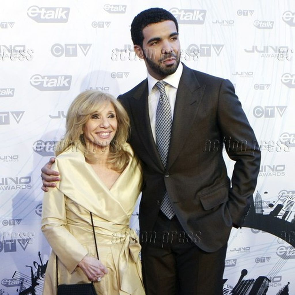 Drake und seine Mutter Sandi Graham, März 2011