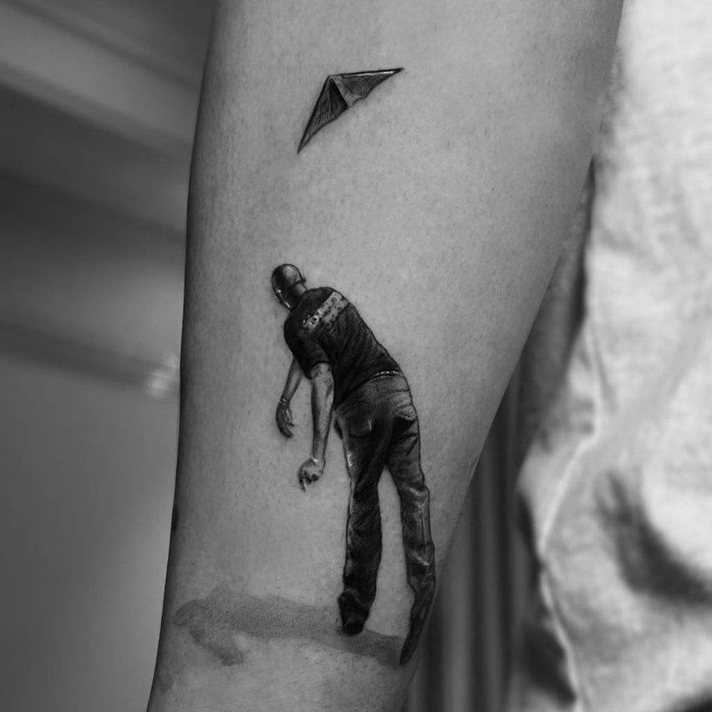 Drakes Tattoo von Virgil Abloh